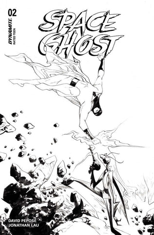 Space Ghost #2 Cover N 20 Copy Variant Edition Lee Line Art