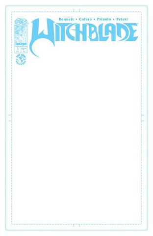 Witchblade #1 (2024) Cover C Blank Sketch Variant