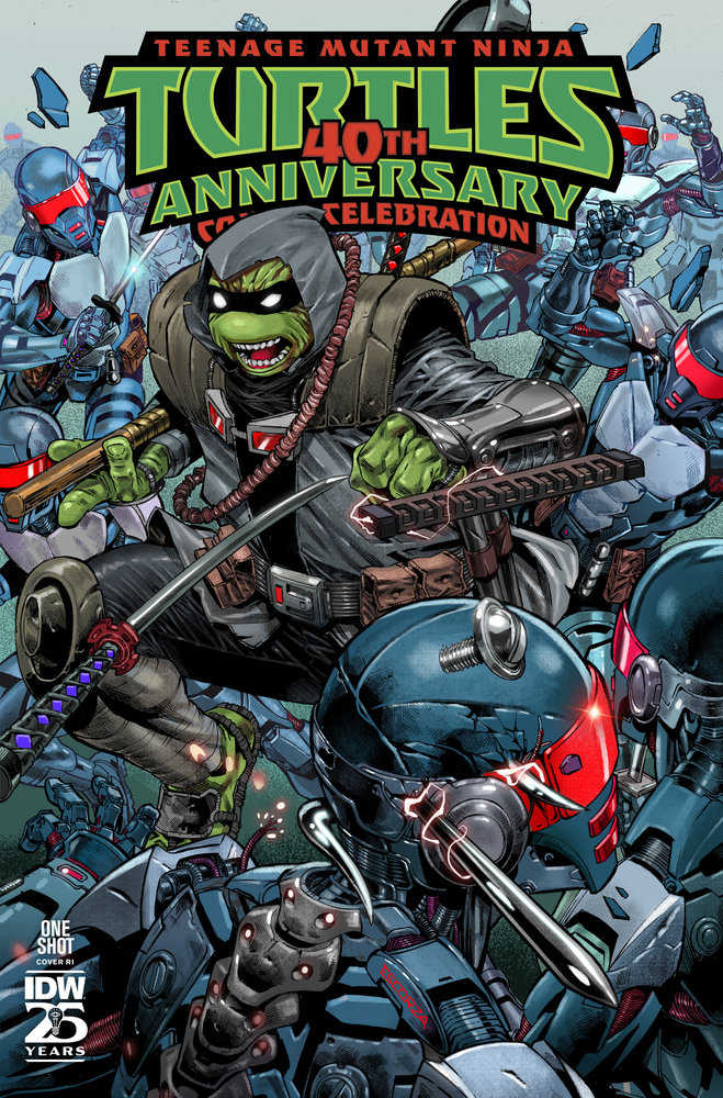 Teenage Mutant Ninja Turtles: 40th Anniversary Comics Celebration Variant Ri (10) (Escorzas)