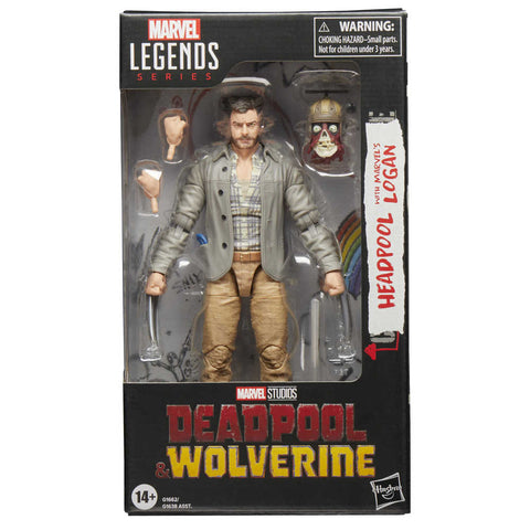 Deadpool & Wolverine Legends 6in Headpool with Logan Action Figure