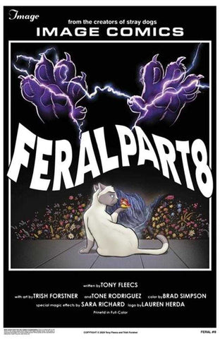 Feral #8 Cover B Tony Fleecs & Trish Forstner Homage Variant