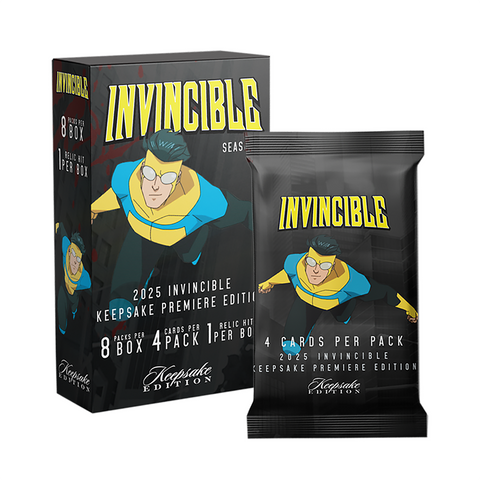 2025 Invincible Season 1 Keepsake Premiere Blaster Box