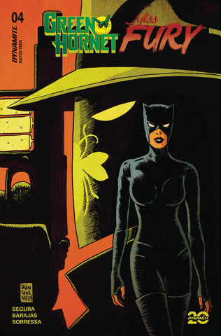 Green Hornet Miss Fury #4 Cover A Francavilla