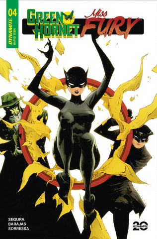 Green Hornet Miss Fury #4 Cover B Lee & Chung