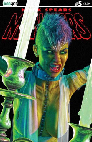 Mark Spears Monsters #5 Cover B Mark Spears Haircut Variant