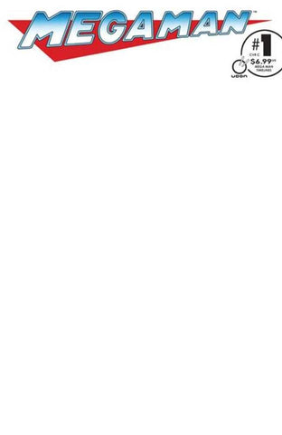 Mega Man Timelines #1 (One Shot) Cover C Blank Sketch Variant