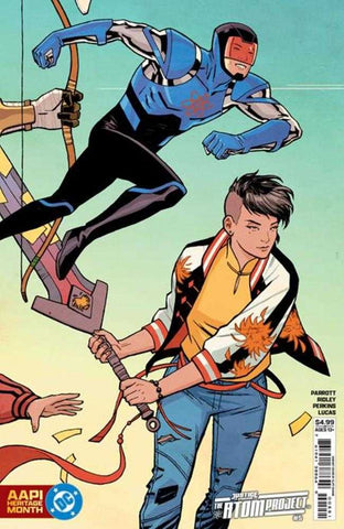 Justice League The Atom Project #5 (Of 6) Cover D Cliff Chiang Aapi Heritage Month Connecting Card Stock Variant