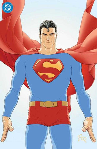 Superman Unlimited #1 Cover L 1 in 100 Frank Quitely  Virgin Card Stock Variant