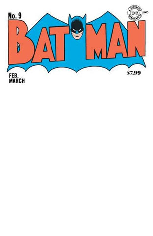Batman #9 Facsimile Edition Cover C Blank Card Stock Variant