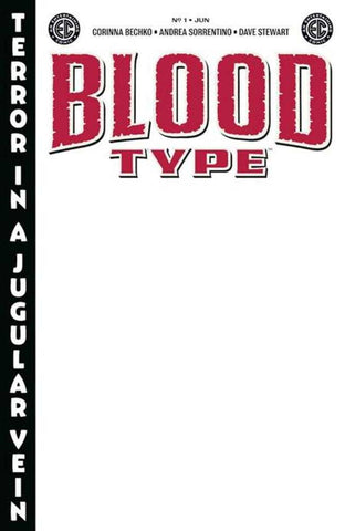 EC Blood Type #1 (Of 4) Cover H Blank Variant