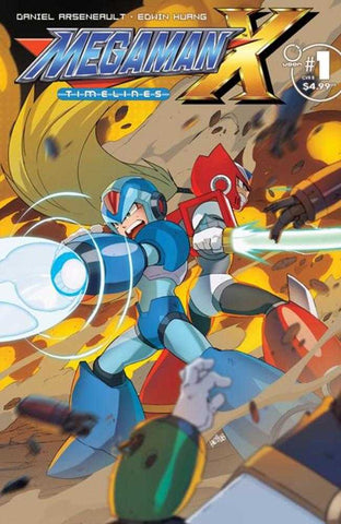 Mega Man X Timelines #1 (One Shot) Cover B Hanzo Steinbach Variant Previously Foc'D On 5/5/2025