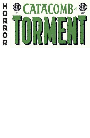 EC Catacomb Of Torment #1 Cover D Blank Sketch Variant