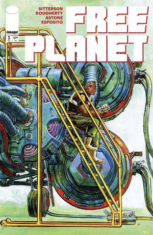 Free Planet #3 Cover B Jed Dougherty Ladder Variant