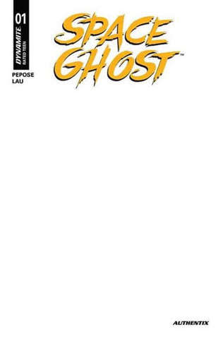 Space Ghost (2025) #1 Cover J Blank Authentix Variant