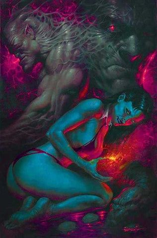 Vampirella (2025) #3 Cover Za 1 in 10 Lucio Parrillo Ultraviolet Full Art Variant