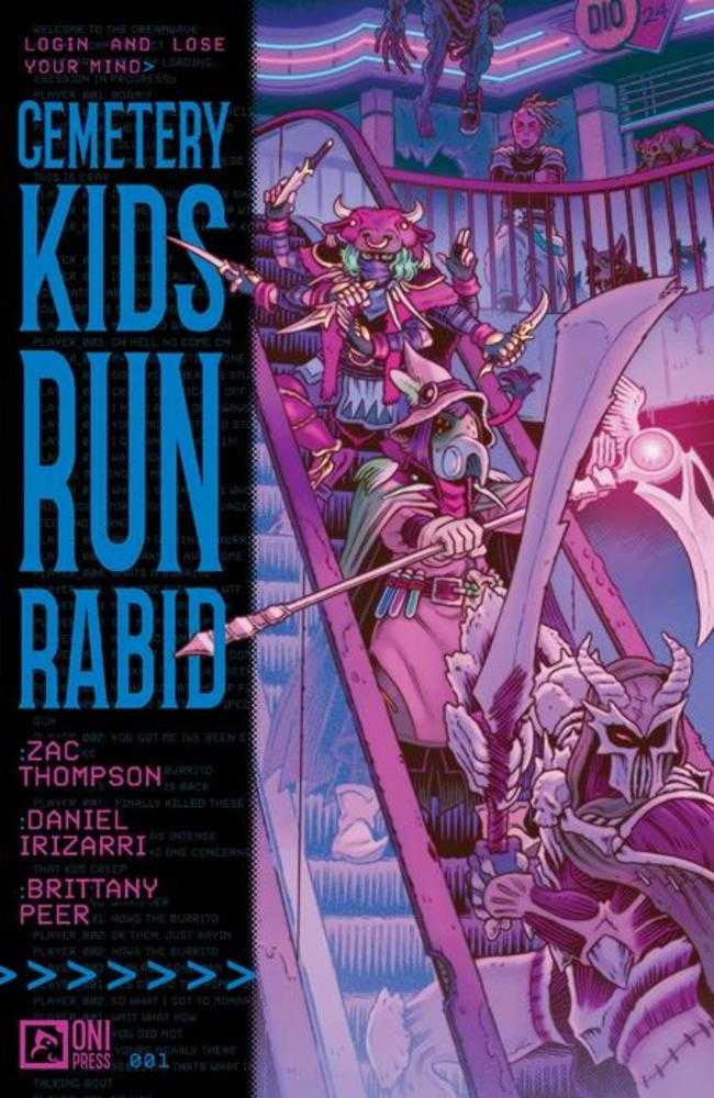 Cemetery Kids Run Rabid