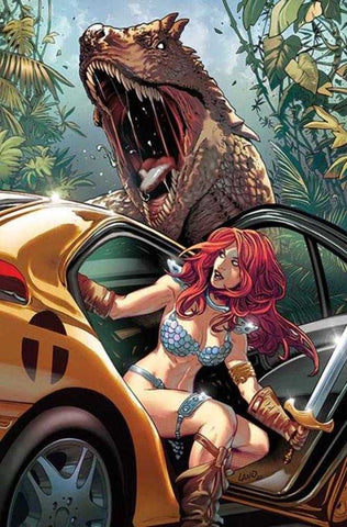 Sonja Reborn #1 Cover P 1:15 Inc Greg Land Foil Full Art Variant