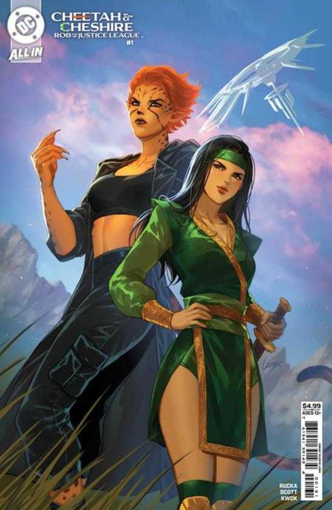 Cheetah And Cheshire Rob The Justice League