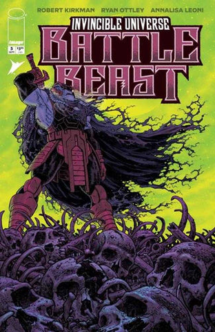 Invincible Universe Battle Beast #5 Cover B Tony Moore Variant