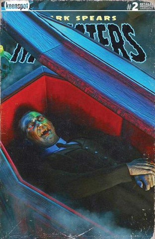 Mark Spears Monsters #2 3rd Print Cover B Inc 1:20 Mark Spears Waking The Dead Variant