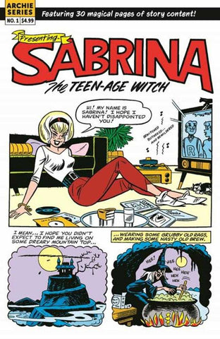 Sabrina The Teenage Witch Magic Unleashed (One Shot) Cover B Dan Decarlo Retro Art Variant