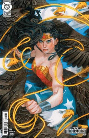 Wonder Woman #25 Cover H 1 in 25 Tran Nguyen Card Stock Variant