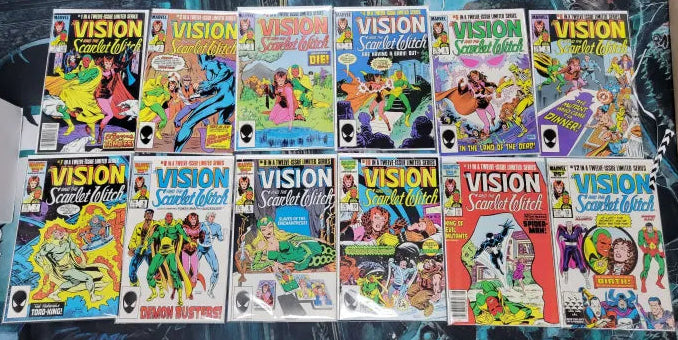 Vision And Scarlet Witch 1-12 [Marvel Complete Series]