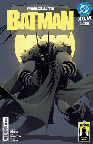 Batman Day 2025  Absolute Batman #1 Cover A Nick Dragotta