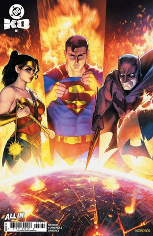 DC K.O. #1 (Of 5) Cover M 1 in 25 Noobovich Card Stock Variant