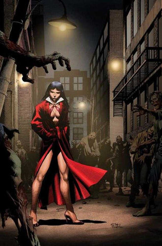 Dienamite Blood Red #1 Cover J Inc 1:20 Ej Su Full Art Variant