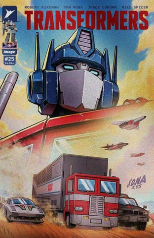 Transformers #25 Cover I David Nakayama Foil Variant