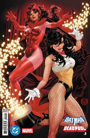 DC Marvel Batman Deadpool #1 (One Shot) Cover D Mark Brooks Zatanna Scarlet Witch Card Stock Variant (PRESALE 11/19)