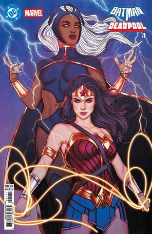 DC Marvel Batman Deadpool #1 (One Shot) Cover H Jenny Frison Wonder Woman Storm Card Stock Variant (PRESALE 11/19)