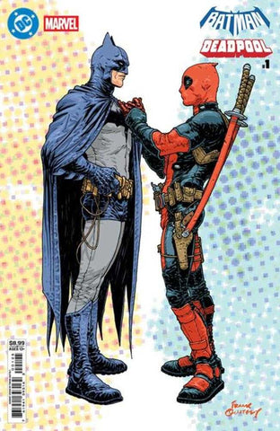 DC Marvel Batman Deadpool #1 (One Shot) Cover N Frank Quitely Batman Deadpool Card Stock Variant (PRESALE 11/19)
