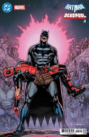 DC Marvel Batman Deadpool #1 (One Shot) Cover R Ryan Sook Crisis On Infinite Earths 7 Homage Card Stock Variant (PRESALE 11/19)