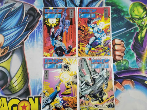 Robocop Versus Terminator 1-4 (Dark Horse 1992) Complete Set