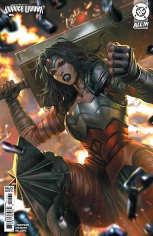 Absolute Wonder Woman #15 Cover B Derrick Chew Card Stock Variant