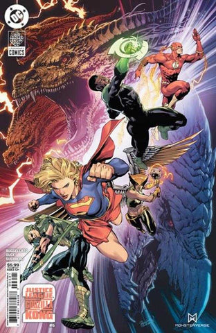 Justice League vs Godzilla vs Kong 2 #6 (Of 7) Cover B Carlo Pagulayan Card Stock Variant