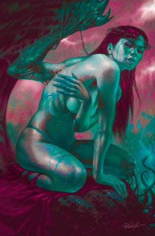 Vampirella (2025) #7 Cover Q 1 in 10 Lucio Parrillo Ultraviolet Virgin Foc Bonus Variant