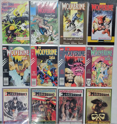 Wolverine Mini Series and One Shots (The Wolverine Saga with Havok and Wolverine Meltdown)
