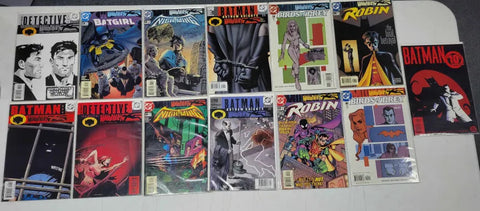 DC Batman Bruce Wayne Murderer? (Complete Part 1-12) Comic Lot