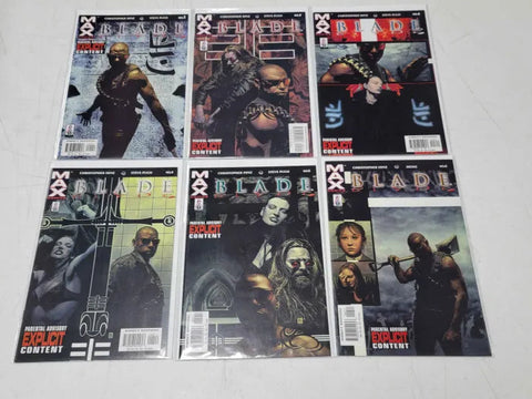 Blade 1-6 (Marvel MAX 2002) Complete Set