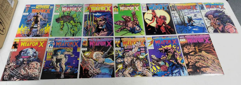 Marvel Comics Presents: Weapon X FULL SERIES