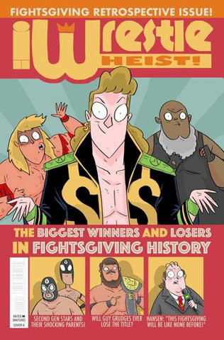 Wrestle Heist #5 (Of 5) Cover A Kyle Starks (Mature)
