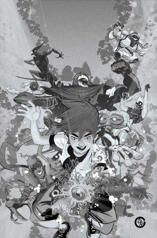 Ben 10 #1 Cover M Inc 1:20 Duncan Rouleau Line Art Full Art Variant