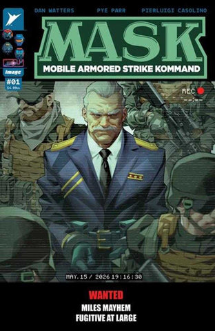 Mask #1 Cover G 1 in 25 Kael Ngu Variant