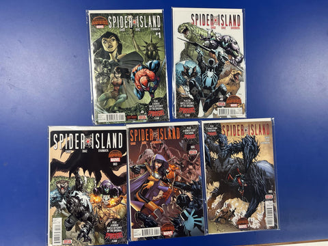 Spider-Island Secret Wars # 1-5 Complete Set