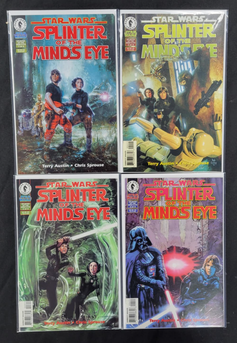 Star Wars Splinter Of The Minds Eye 1-4 Complete Set