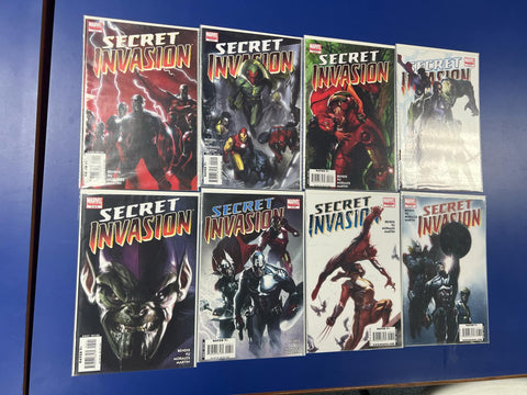 Secret Invasion #1-8 Complete Mini Series