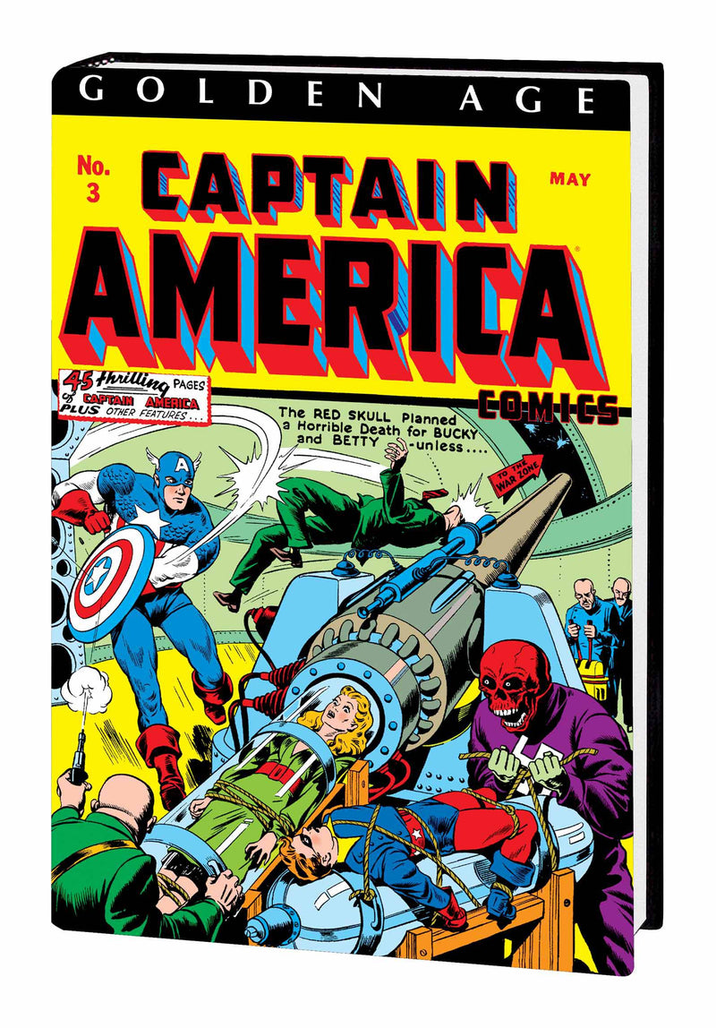 Golden Age Captain America Omni Hardcover Volume 01